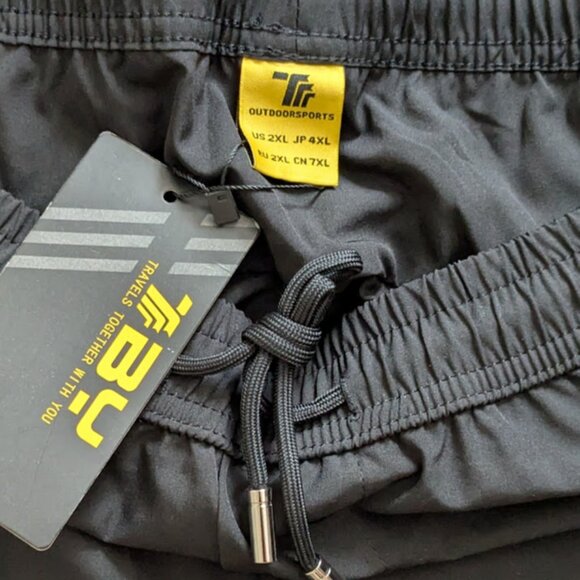 TBMPOY black athletic zippered pockets joggers - Picture 5 of 5